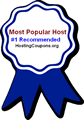 #1 Recommended Web Hosting by HostingCoupons.org